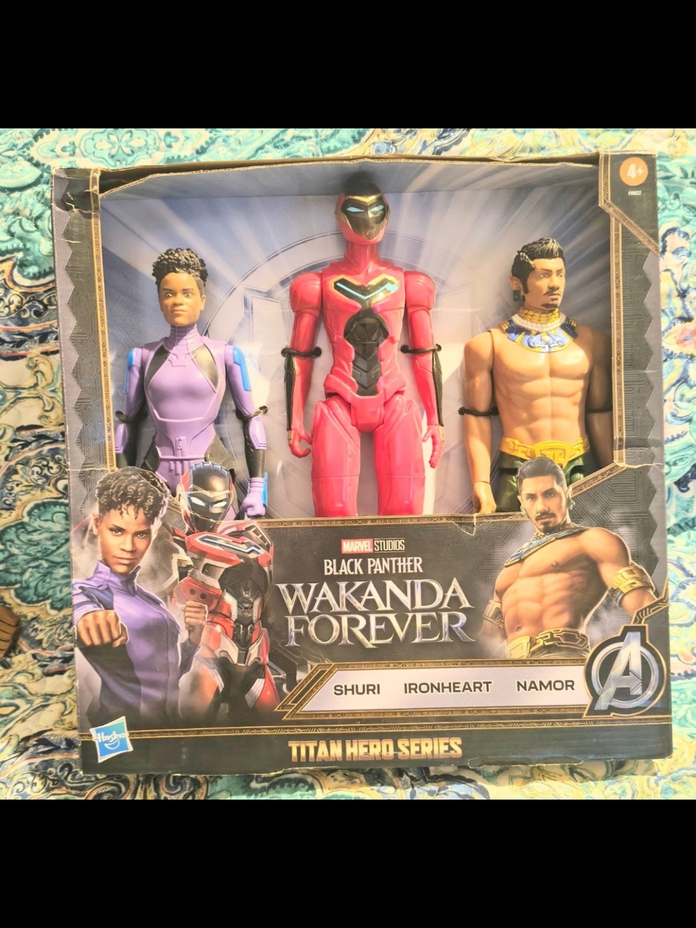 Black Panther Wakanda Forever Action Figure 3 Pack: Shuri, Ironheart & Namor